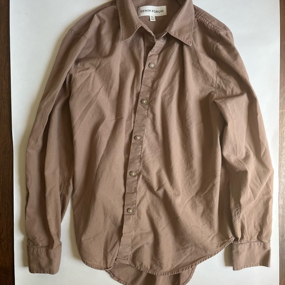 Aritzia Button-Up Shirt - Picture 1 of 2